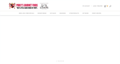 Desktop Screenshot of porkysgourmetstore.com